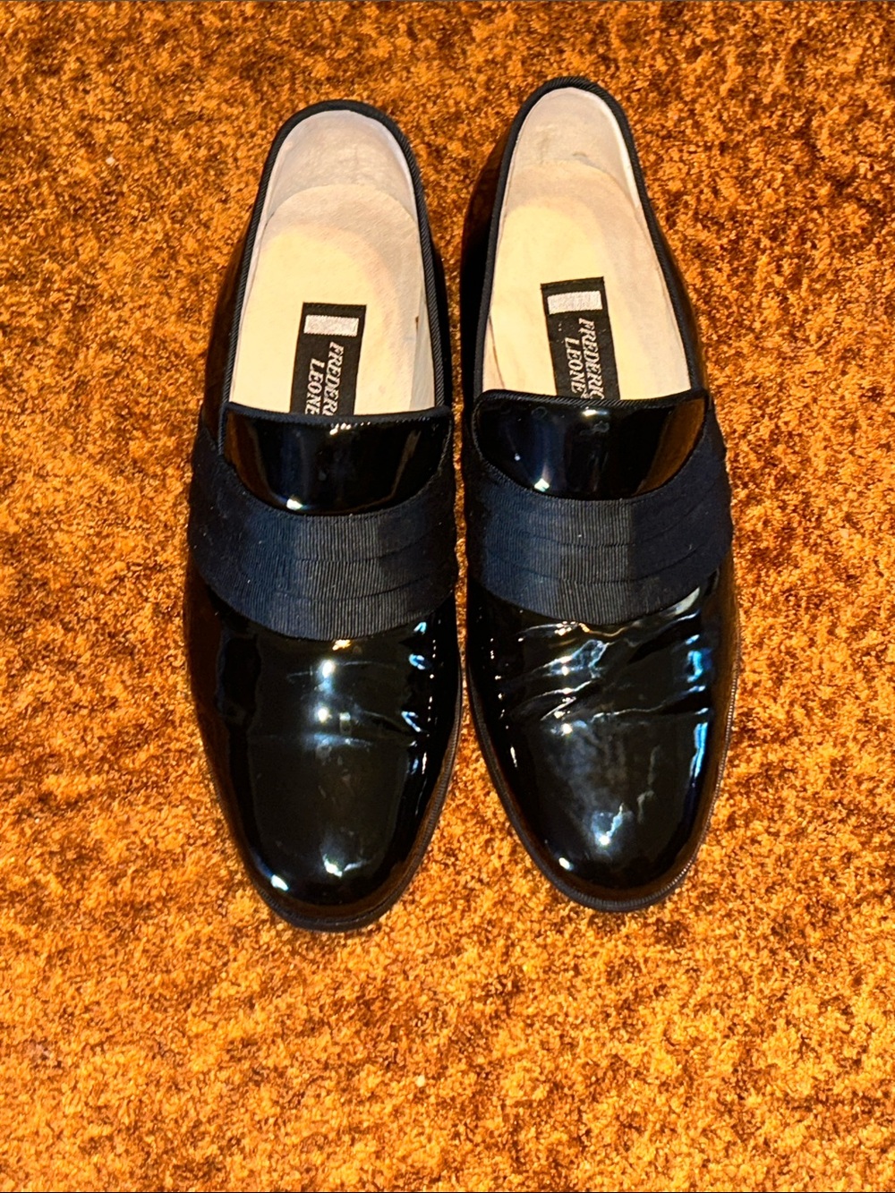 Black Patent Slip-On Loafers
